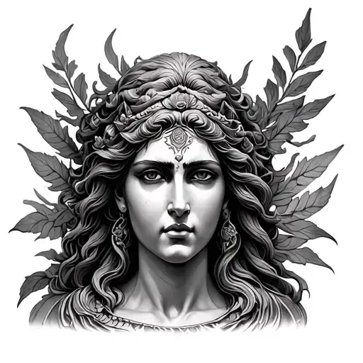 Hera Goddess tattoo design idea