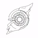 Jet Engine tattoo design idea