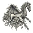 alice in chains  tattoo design idea