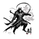 Ronin tattoo design idea