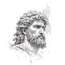 Odysseus' journey tattoo design idea