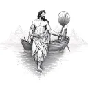 Odysseus' journey tattoo design idea