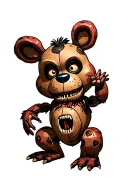 five nights at Freddy's  tattoo design idea