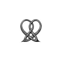 Celtic Love Knot tattoo design idea