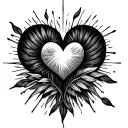 unconditional love, Strength, support tattoo design idea