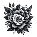 unconditional love, Strength, support tattoo design idea