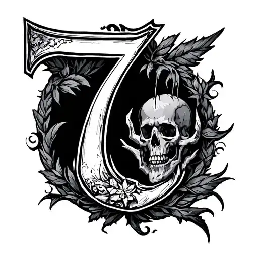 7 mortal sins tattoo design idea