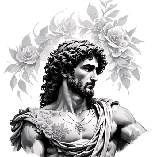 St Sebastian tattoo design idea