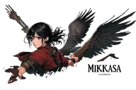 mikasa ackerman attack on titan tattoo design idea