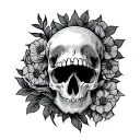 Genital tattoo design idea