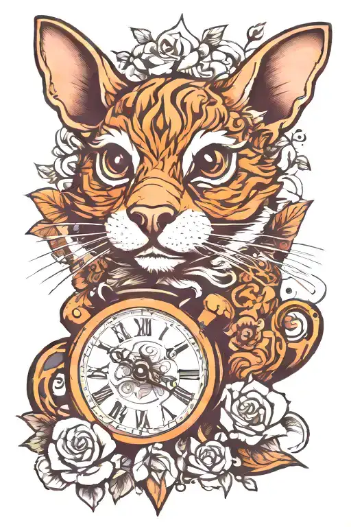 slow down, but hurry up tattoo design idea