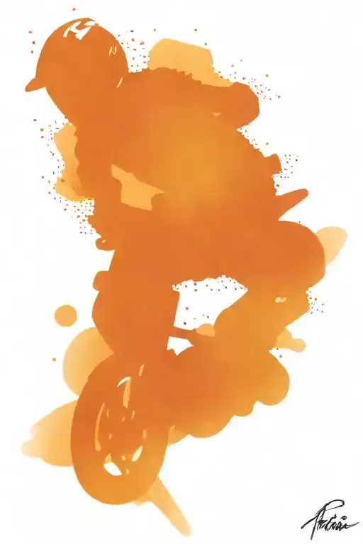 Aprilia MotoGP Rider tattoo design idea