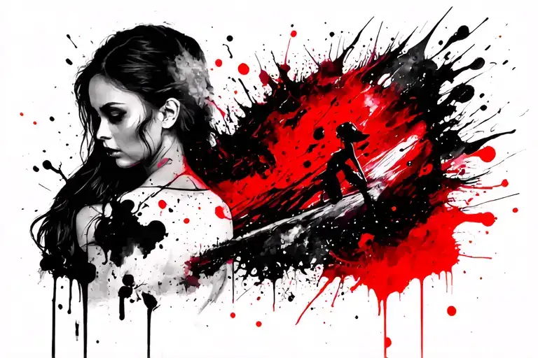 infinety tattoo Elly en Amelia tattoo design idea