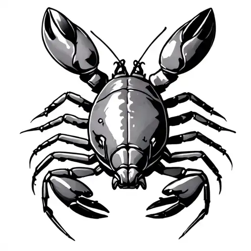 Ella 2018 crayfish tattoo design idea