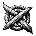 Witches Knot tattoo design idea