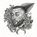 mac miller inspired tattoo design idea
