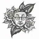 mac miller inspired tattoo design idea