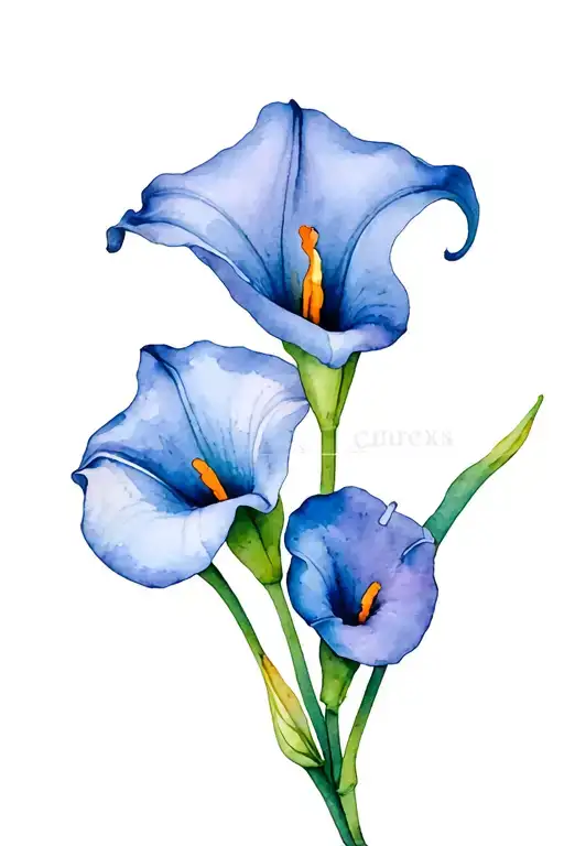 Calla Lilies tattoo design idea