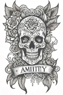 The Amity Affliction tattoo design idea