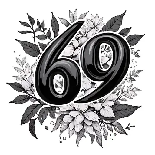 "nature" cancer 69 symbol tattoo design idea