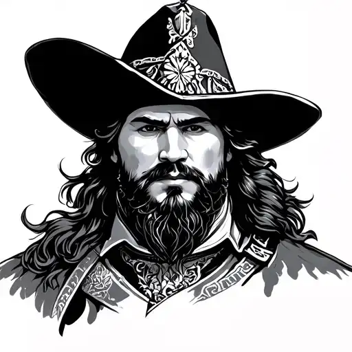 Cossack tattoo design idea