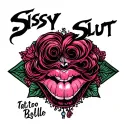 "Sissy Slut" Slut tattoo design idea