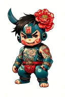 noisy boy from real steel tattoo design idea