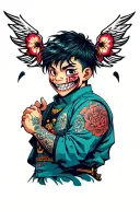 noisy boy from real steel tattoo design idea