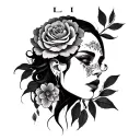 LIM MOR tattoo design idea