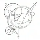 information technology symbols tattoo design idea