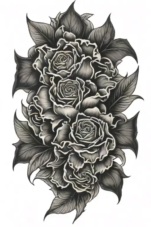 1of1 tattoo design idea