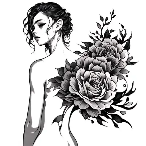 "Back tattoo" IREZUMI style tattoo design idea