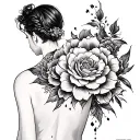 "Back tattoo" IREZUMI style tattoo design idea