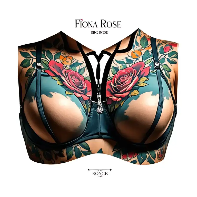 "FIONA ROSE" "FIONA ROSE" bra big_tits tattoo design idea