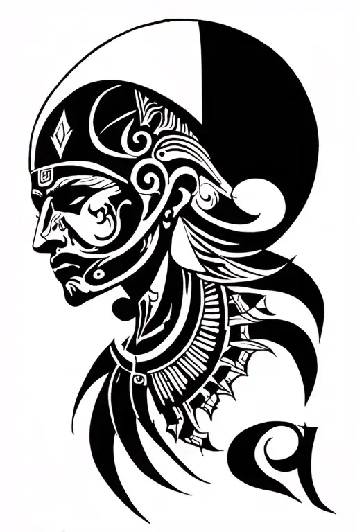 Osiris tattoo design idea