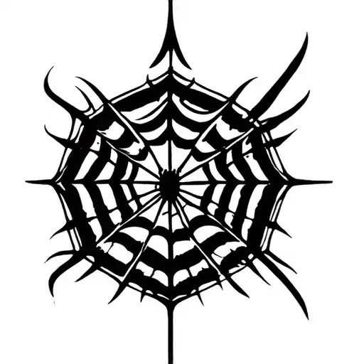 Spider web elbow tattoo tattoo design idea
