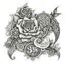 proverbs 3:5-6  tattoo design idea
