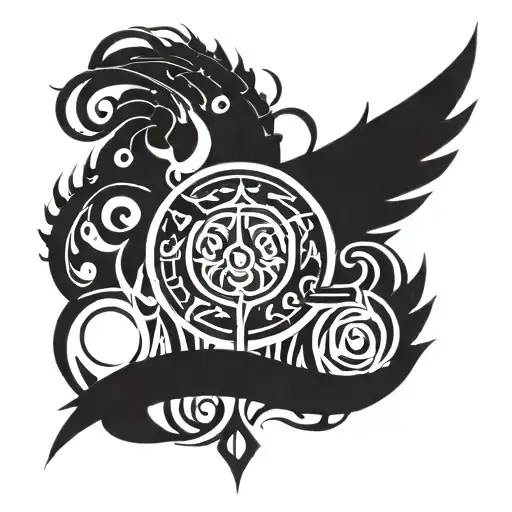 juice wrld 999 tattoo design idea