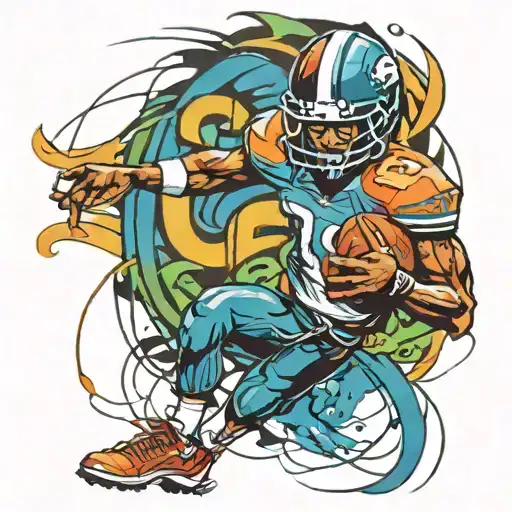 NFL street tattoo design idea