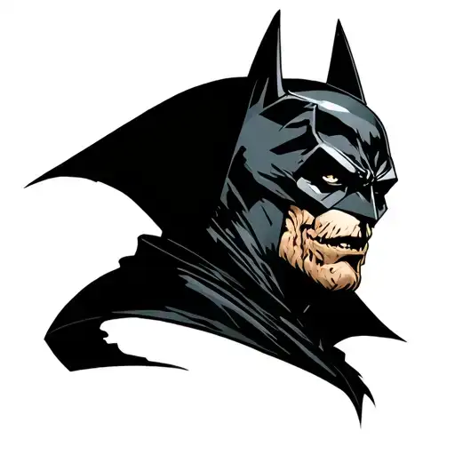 Batman's scarecrow tattoo design idea