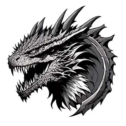 monster hunter tattoo design idea