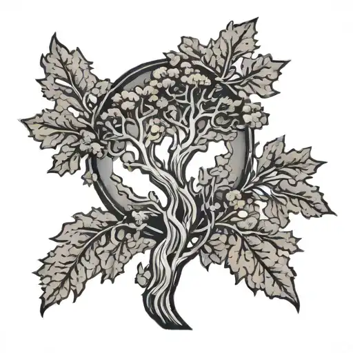 treaty oak revival band tattoo tattoo design idea