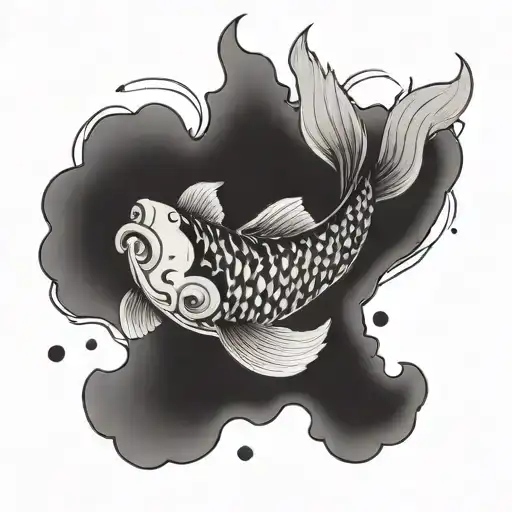 koi no yokan tattoo design idea