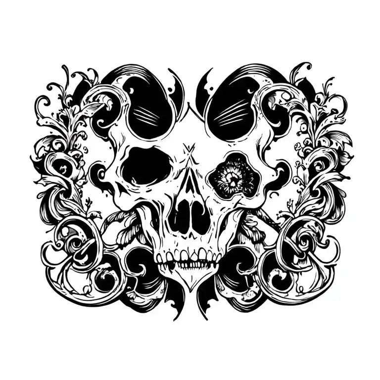 Gangster tattoo design idea