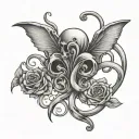 fuck cancer  tattoo design idea