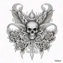 fuck cancer  tattoo design idea