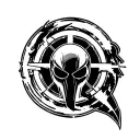  ghost in the shell symbol tattoo design idea