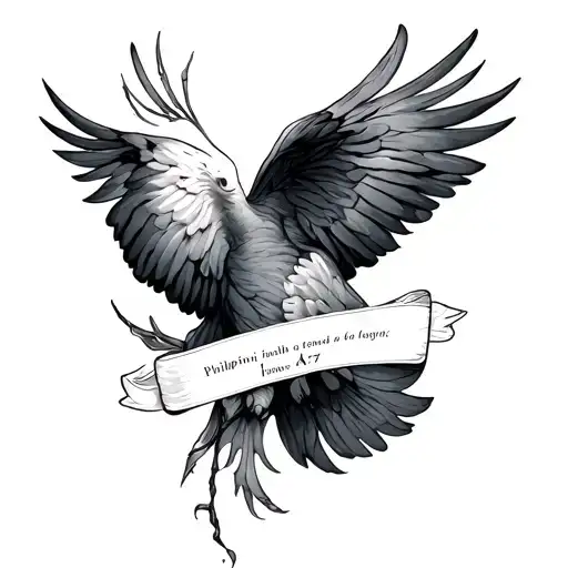 Philippians 4 6 7 tattoo design idea