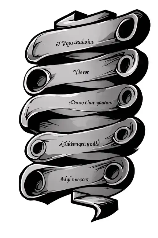 191+ Scroll Names Tattoo Ideas in 2026 - BlackInk AI