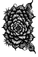 Scroll tattoo design idea